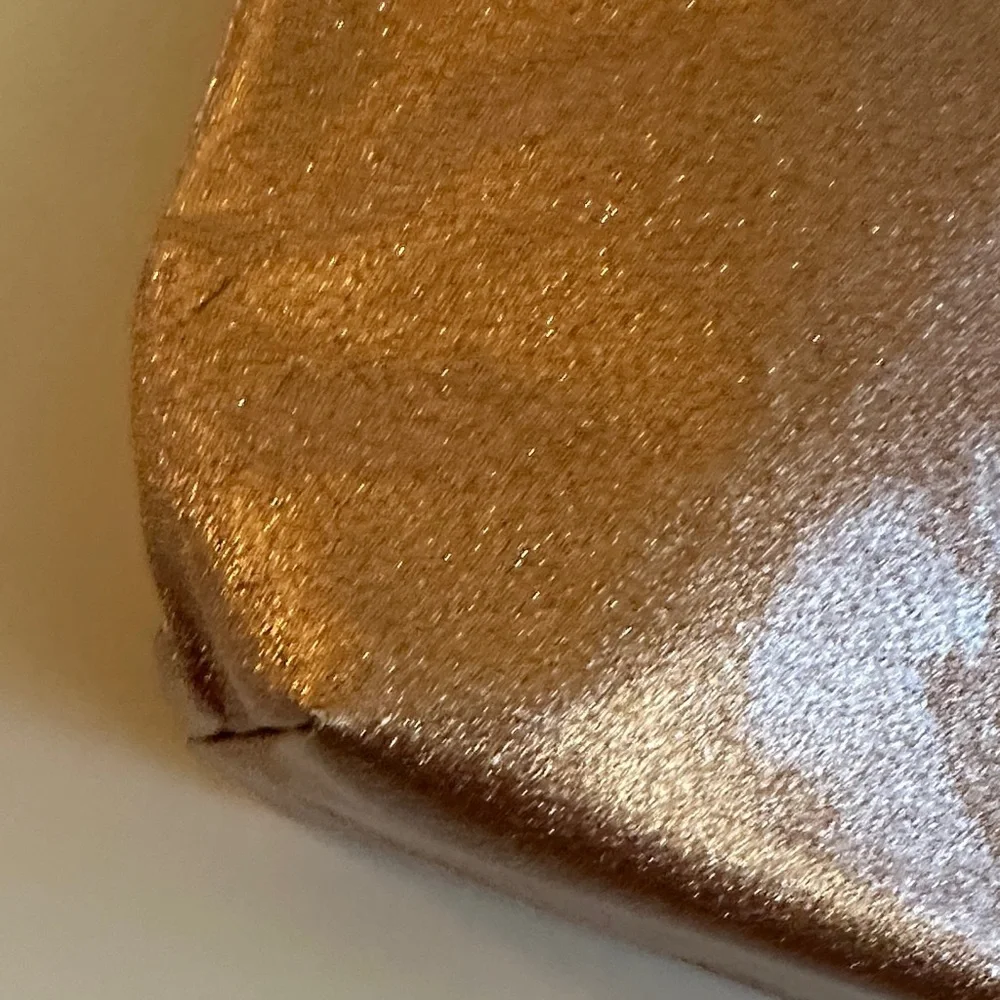 Kate Spade Rose Gold Sparkle Bon Shopper Tote